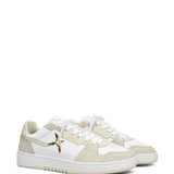 Sneakers Dice Lo Bee Bird in beige e bianco 