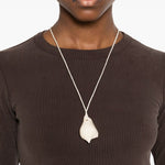 Maglia girocollo in marrone Aya Muse - donna 