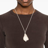 Maglia girocollo in marrone Aya Muse - donna 