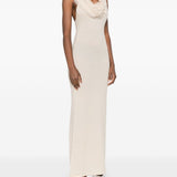 Abito lungo Wren in avorio Aya Muse - donna 