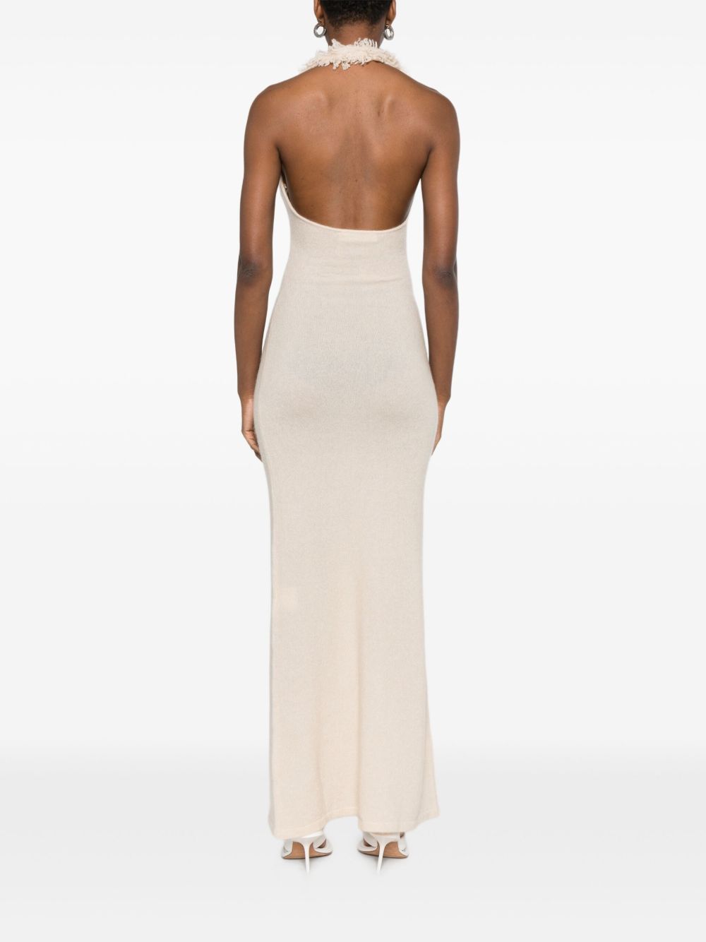 Abito lungo Wren in avorio Aya Muse - donna 