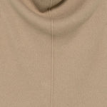 Top con scollo drappeggiato in beige Aya muse - donna 