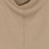 Top con scollo drappeggiato in beige Aya muse - donna 