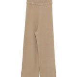 Pantaloni in maglia beige Aya Muse - donna 