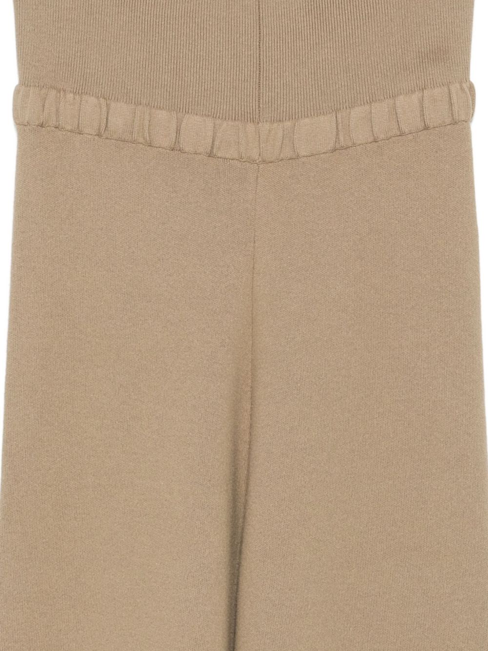 Pantaloni in maglia beige Aya Muse - donna 