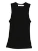 Aya Muse women's black crewneck top