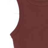 Top girocollo in borgogna Aya Muse - donna 