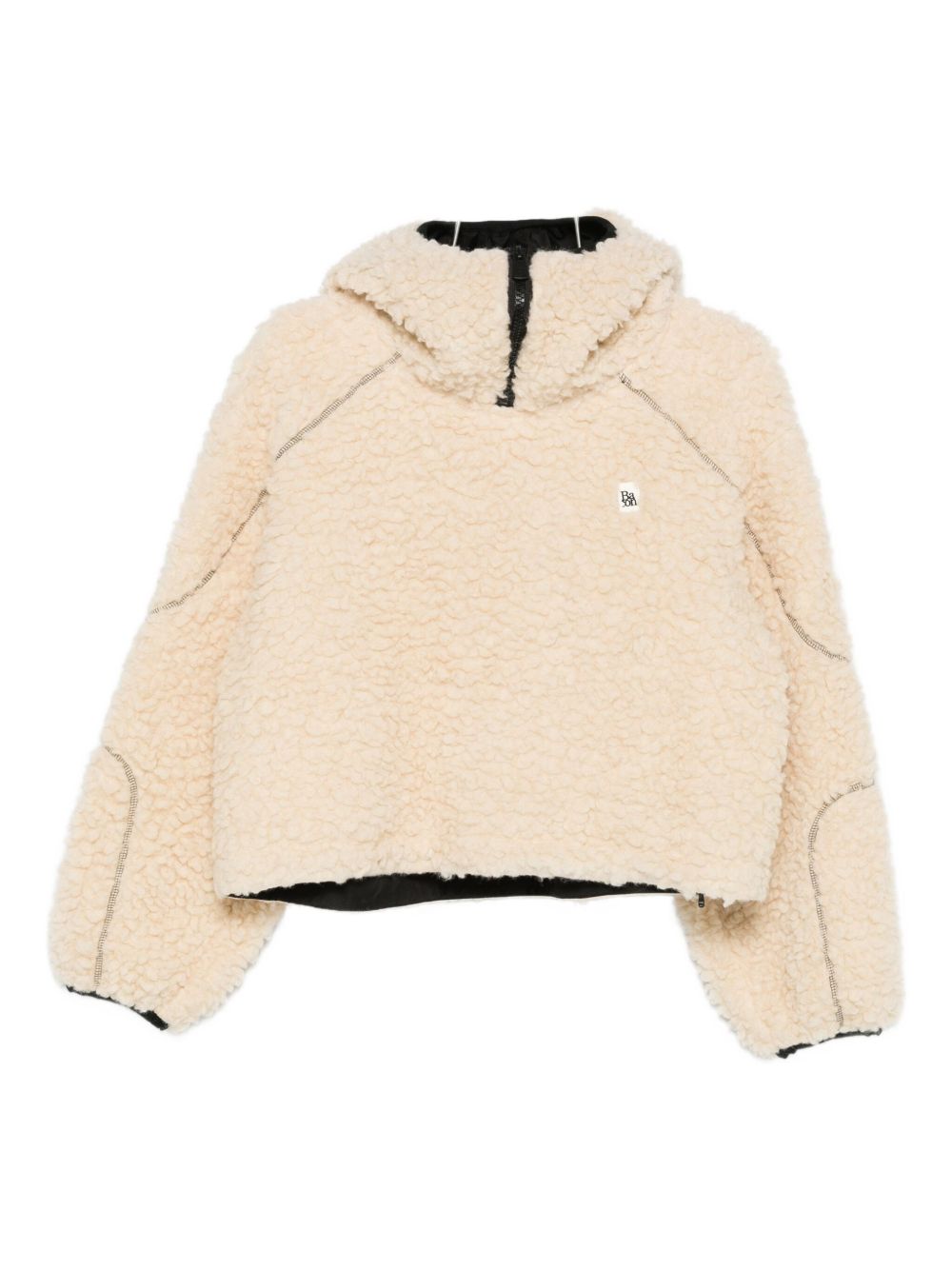 Giacca in teddy avorio Bacon - donna 