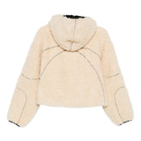 Giacca in teddy avorio Bacon - donna 