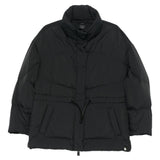 Cappotto imbottito con coulisse in nero Bacon - donna 