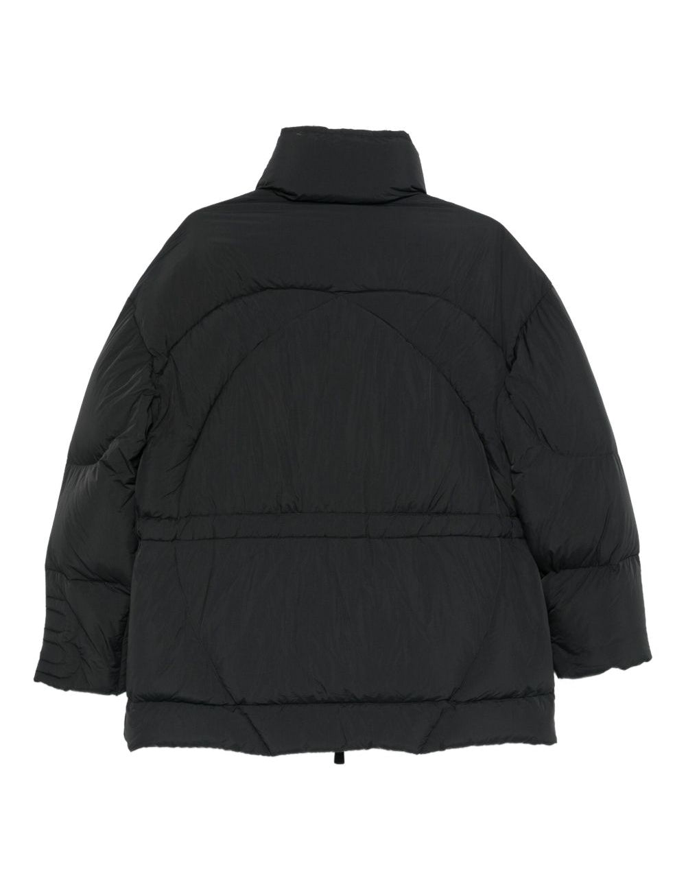 Cappotto imbottito con coulisse in nero Bacon - donna 