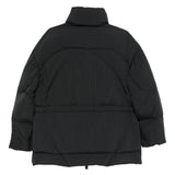 Cappotto imbottito con coulisse in nero Bacon - donna 