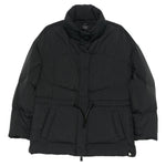 Cappotto imbottito con coulisse in nero Bacon - donna 
