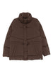 Women's Bacon brown down jacket with drawstring