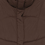 Piumino con coulisse in marrone Bacon - donna 