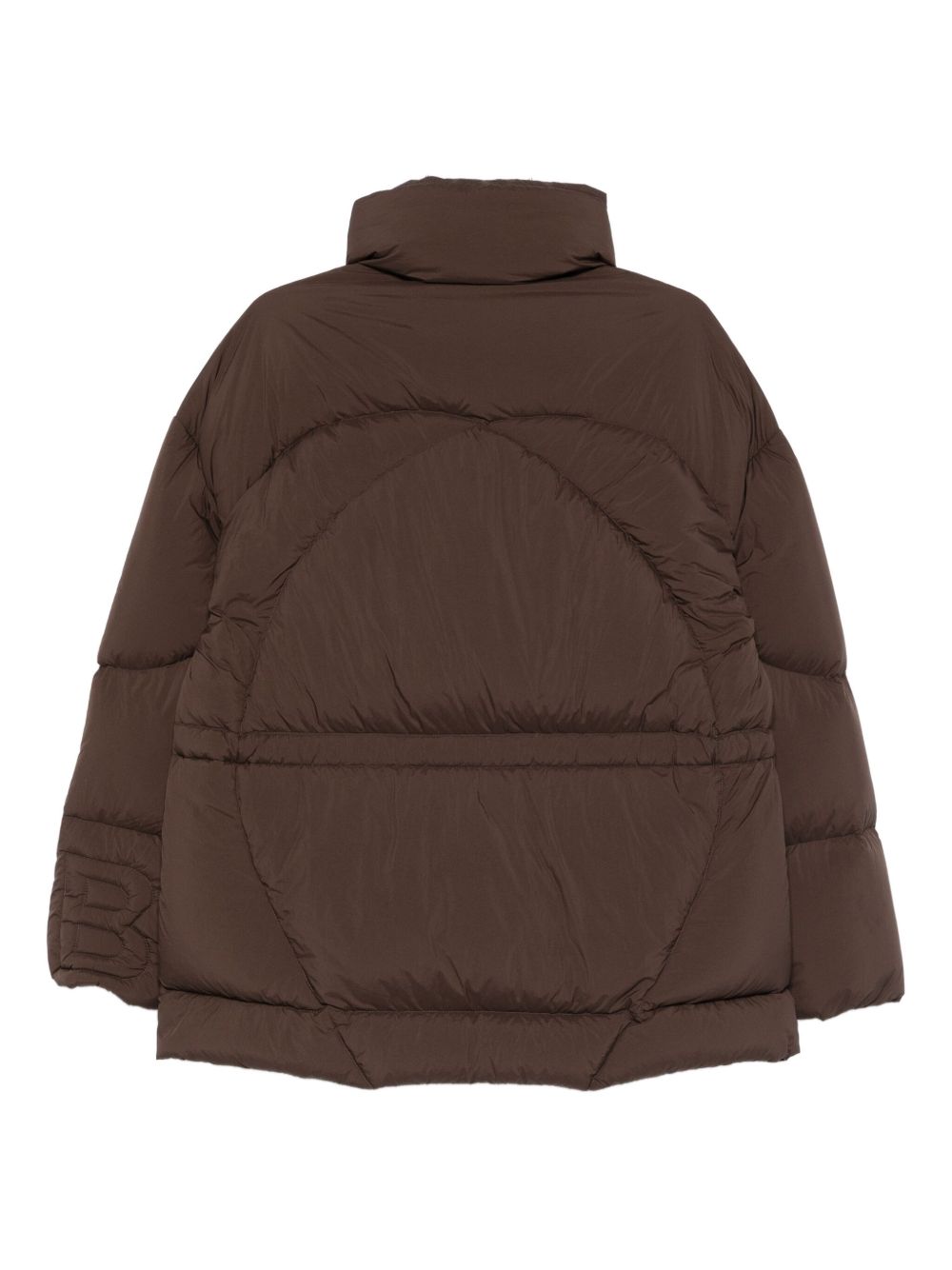 Piumino con coulisse in marrone Bacon - donna 
