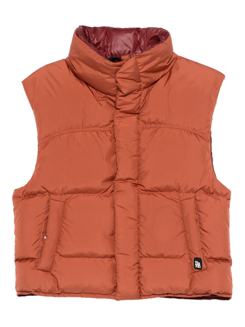 Gilet imbottito in arancione Bacon - donna 