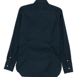Camicia a maniche lunghe in blu Barba - uomo 