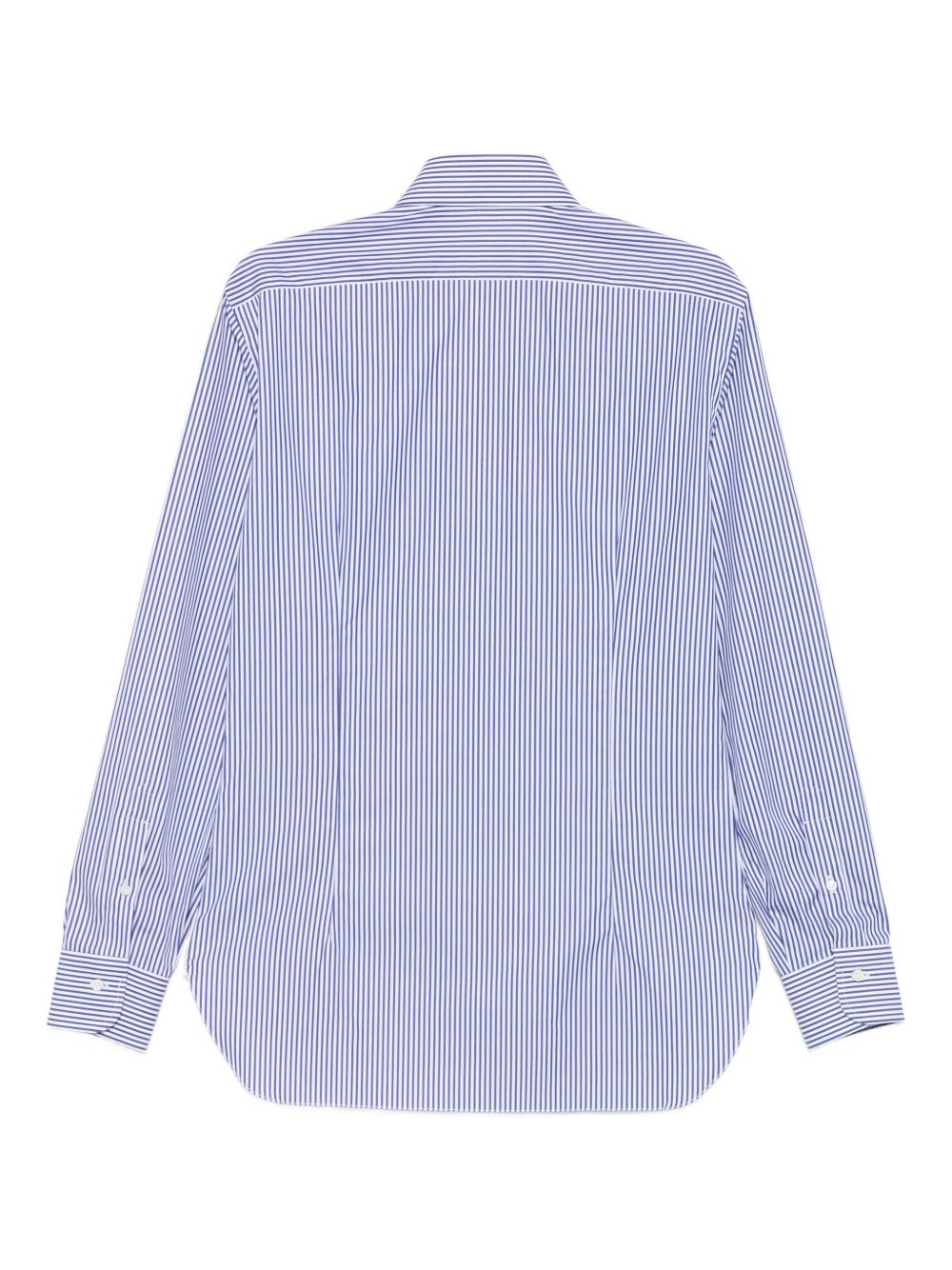 Camicia a righe in blu e bianco Barba - uomo 