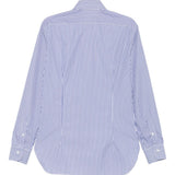 Camicia a righe in blu e bianco Barba - uomo 