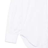 Camicia con colletto peter pan in bianco Barba - uomo 