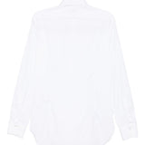 Camicia in cotone a maniche lunghe in bianco Barba - uomo 