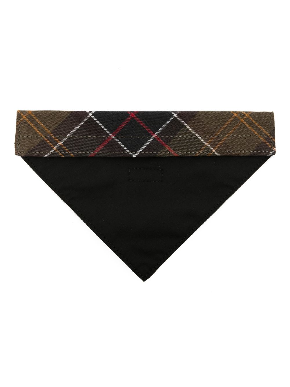 Bandana con applicazione per cani in verde Barbour - cane 