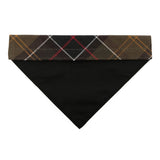 Bandana con applicazione per cani in verde Barbour - cane 
