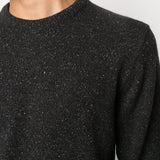 Maglione con ricamo in nero Barbour - uomo 