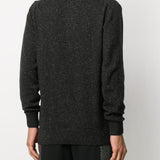 Maglione con ricamo in nero Barbour - uomo 
