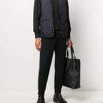 Maglione con ricamo in nero Barbour - uomo 