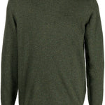 Maglione con ricamo in verde Barbour - uomo 