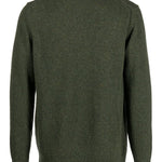 Maglione con ricamo in verde Barbour - uomo 