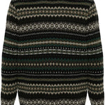 Maglione con ricami case fair in nero Barbour - uomo 