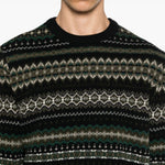 Maglione con ricami case fair in nero Barbour - uomo 