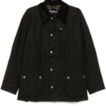 Giacca con bottoni a pressione in verde Ashby Barbour - uomo 