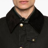 Giacca con bottoni a pressione in verde Ashby Barbour - uomo 