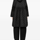 Giacca trapuntata lunga con peplo Barbour x Ganni - donna 