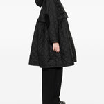 Giacca trapuntata lunga con peplo Barbour x Ganni - donna 