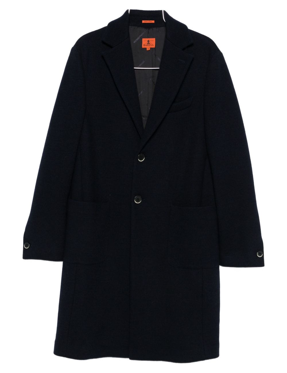 Cappotto con bottoni in blu Barena venezia - uomo 