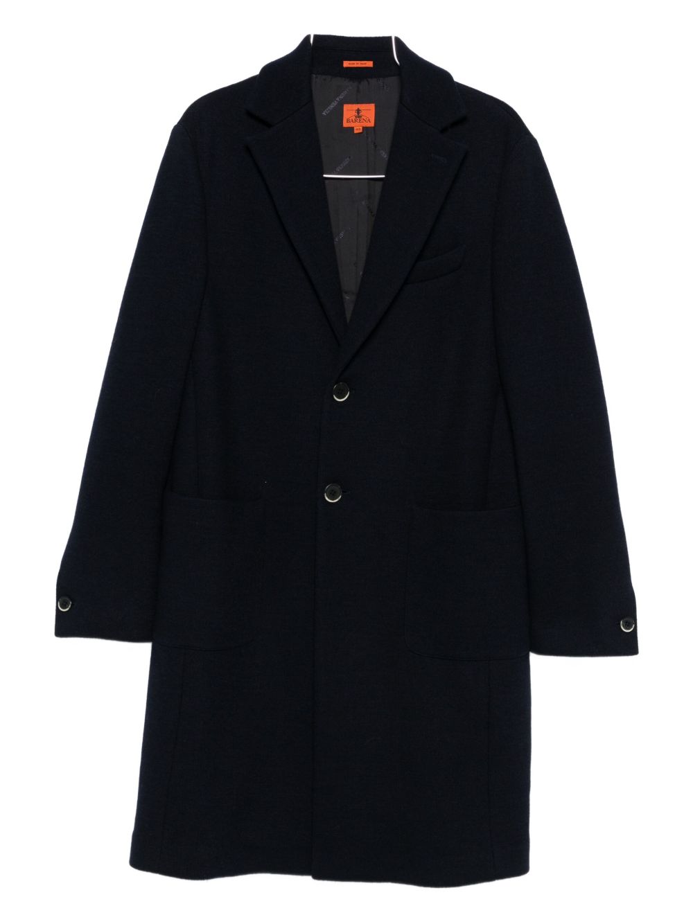 Cappotto con bottoni in blu Barena venezia - uomo 