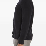 Cardigan con colletto in nero Barena - uomo 