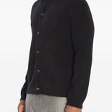 Cardigan con colletto in nero Barena - uomo 