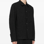 Camicia testurizzata  in nero Barena venezia - uomo 