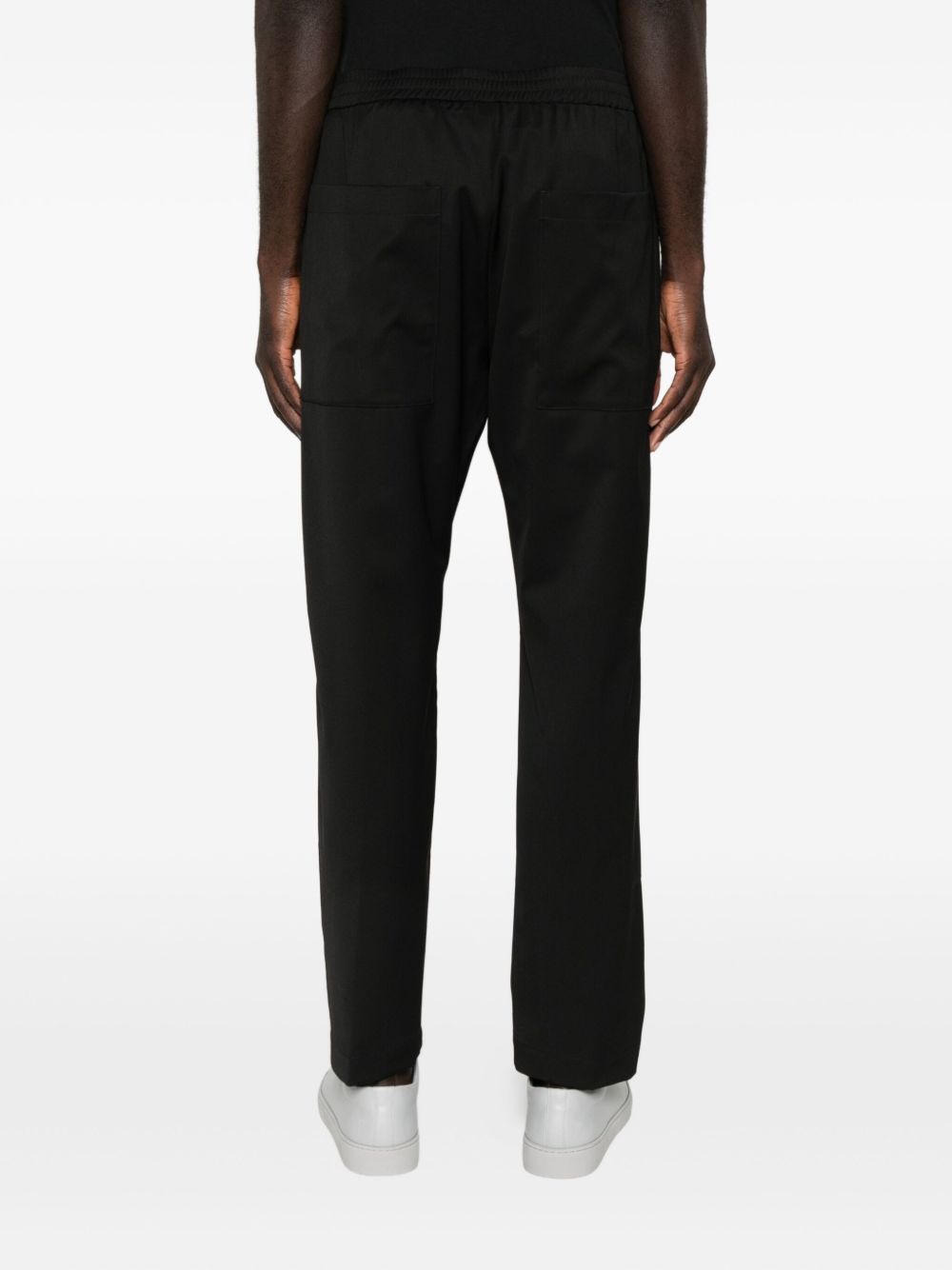 Pantaloni con vita elasticizzata in nero Barena venezia - uomo 