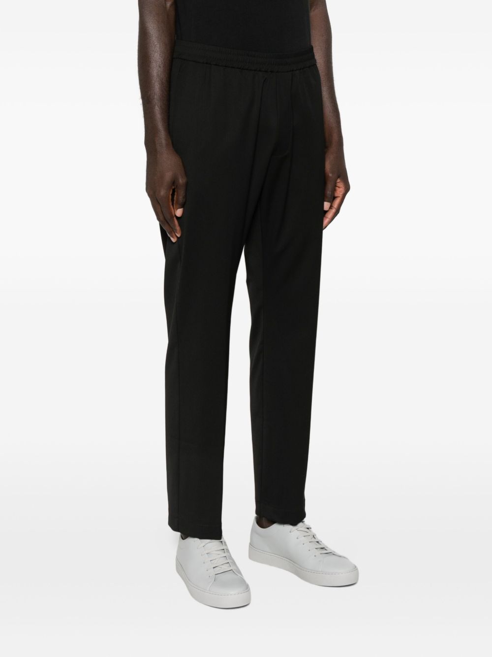 Pantaloni con vita elasticizzata in nero Barena venezia - uomo 