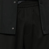 Pantaloni con vita elasticizzata in nero Barena venezia - uomo 