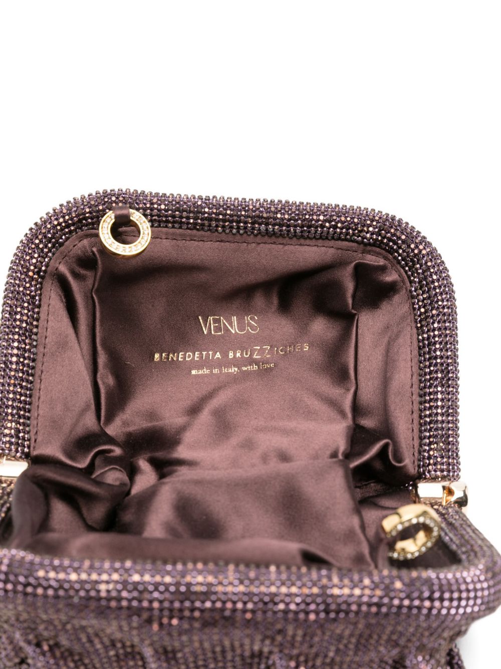 Borsa venus la petite in viola Benedetta bruzziches - donna 
