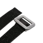 Cintura con cristalli venus in nero Benedetta bruzziches - donna 