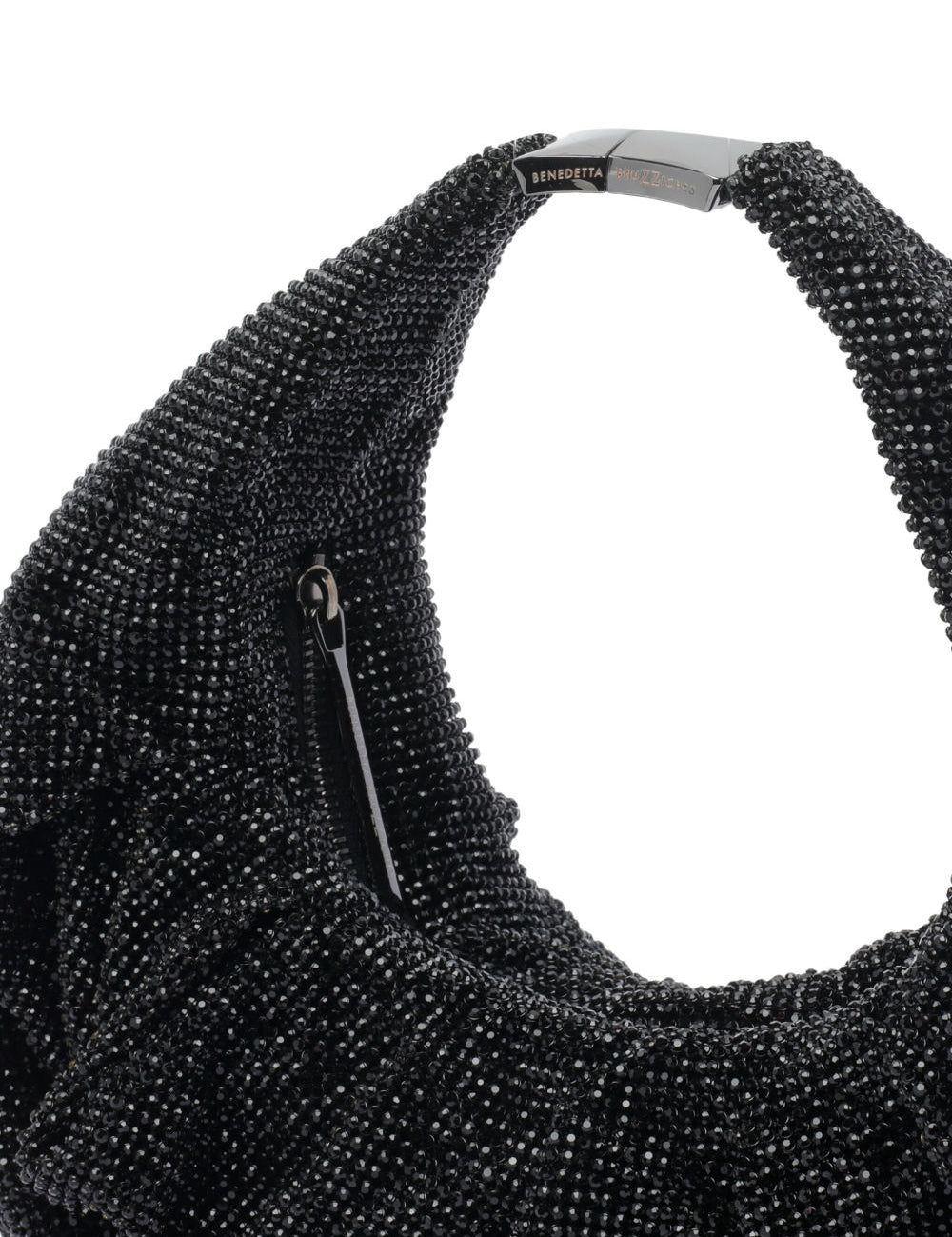 Borsa con cristalli yennefer  in nero Benedetta bruzziches - donna 